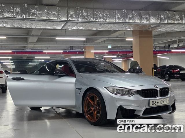 BMW M4 2016 — 180 800 км, серебристый, Корея — под ключ — фото 3