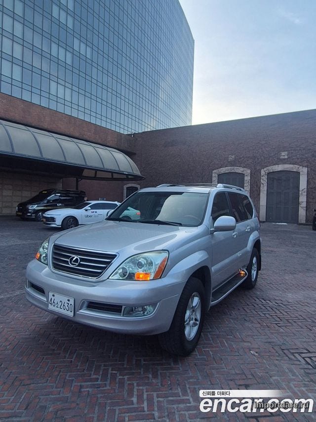 LEXUS GX470 2007 — 202 248 км, серебристый, Корея — под ключ — фото 11
