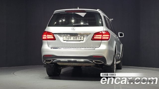 MERCEDES-BENZ GLS-CLASS X166 2017 — 107 521 км, серебристый, Корея — под ключ — фото 4
