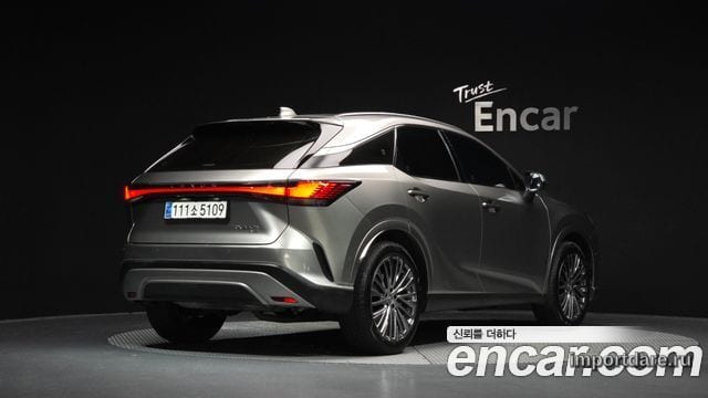 LEXUS RX350H 2024 — 16 939 км, светло-золотистый, Корея — под ключ — фото 1