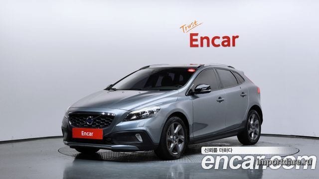 VOLVO V40 CROSS COUNTRY 2016 — 105 831 км, серый, Корея — под ключ — фото 1