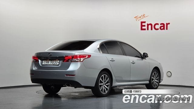 RENAULT KOREA SM5 NOVA 2018 — 11 783 км, серебристый, Корея — под ключ — фото 2