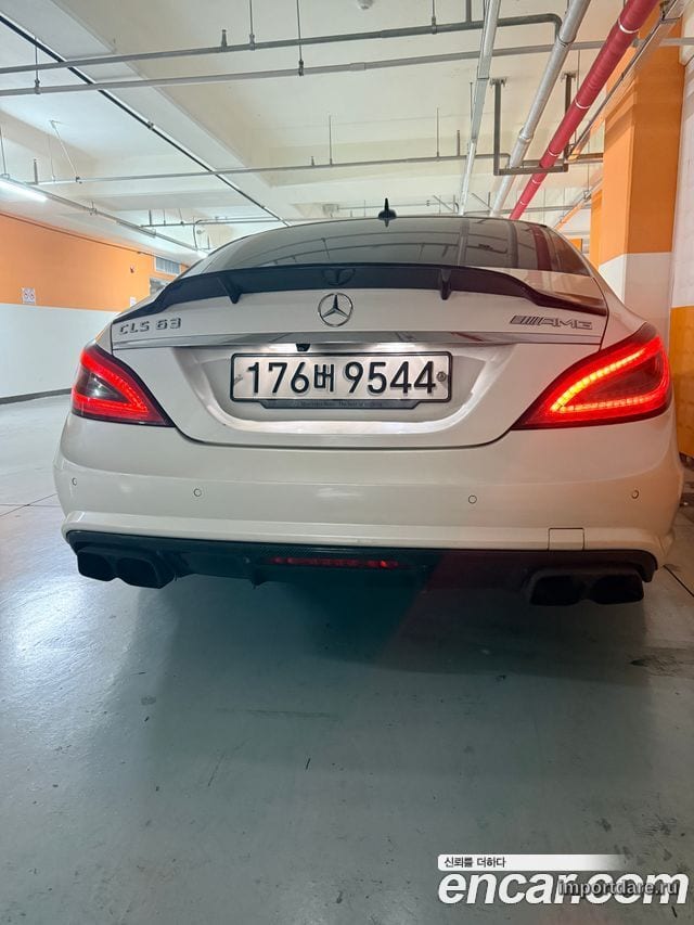 MERCEDES-BENZ CLS-CLASS W218 2014 — 151 000 км, белый, Корея — под ключ — фото 4