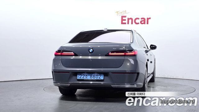 BMW I7 2023 — 50 459 км, светло-серебристый, Корея — под ключ — фото 4