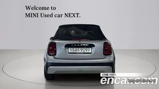 MINI Cooper Convertible сзади