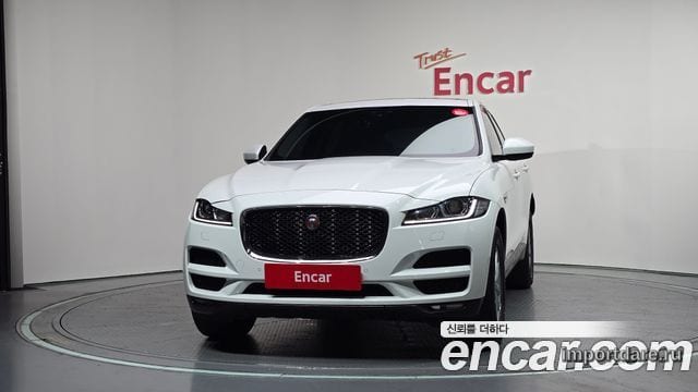 JAGUAR F-PACE 2017 — 94 599 км, белый, Корея — под ключ — фото 3