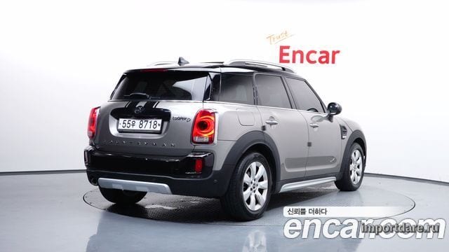 MINI COOPER D COUNTRYMAN 2018 — 96 463 км, светло-золотистый, Корея — под ключ — фото 2