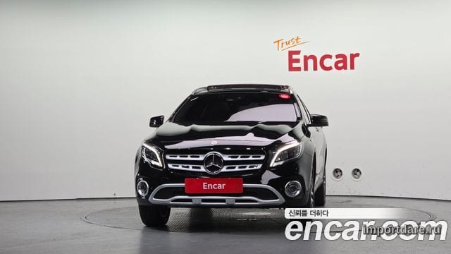 MERCEDES-BENZ GLA-CLASS X156 2019 — 33 650 км, чёрный, Корея — под ключ — фото 3