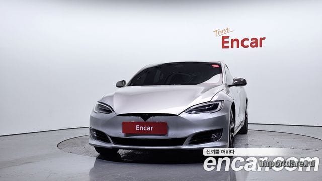 TESLA MODEL S 2019 — 149 313 км, серебристый, Корея — под ключ — фото 3