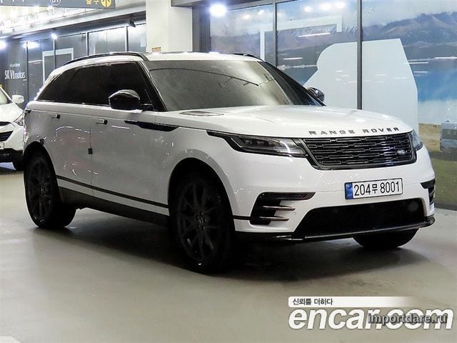 LAND ROVER RANGE ROVER VELAR 2024 — 60 046 км, белый, Корея — под ключ — фото 1