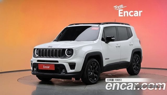 JEEP RENEGADE 2023 — 23 569 км, белый, Корея — под ключ — фото 2