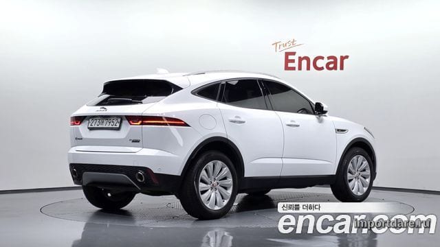 JAGUAR E-PACE 2019 — 77 193 км, белый, Корея — под ключ — фото 1