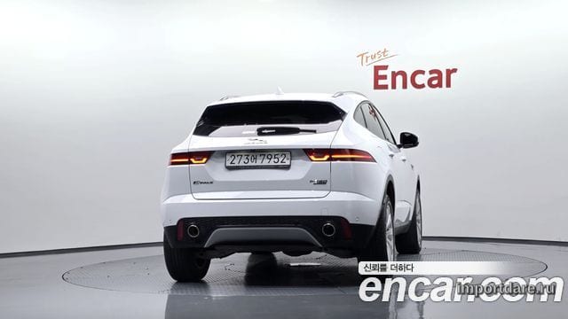 JAGUAR E-PACE 2019 — 77 193 км, белый, Корея — под ключ — фото 4