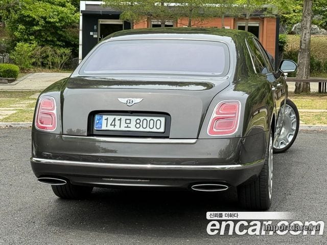 BENTLEY MULSANNE 2018 — 42 800 км, серый, Корея — под ключ — фото 4