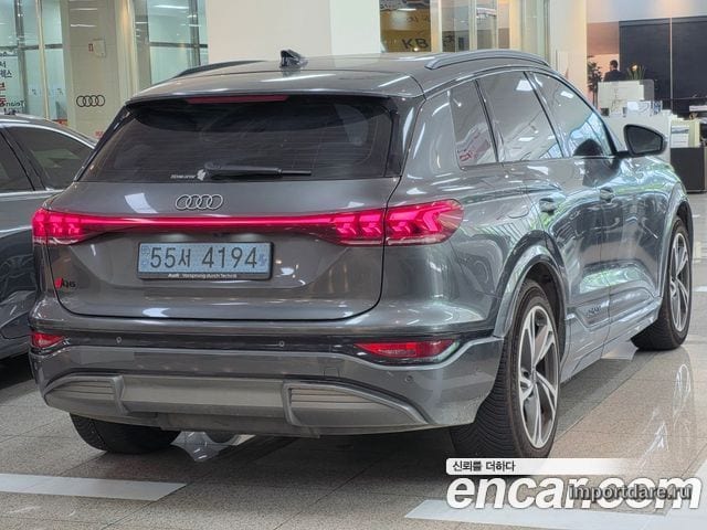 AUDI Q6 E-TRON 2025 — 28 765 км, серый, Корея — под ключ — фото 2