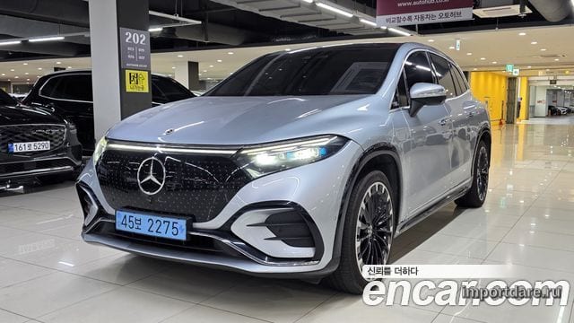 MERCEDES-BENZ EQS SUV X296 2023 — 67 418 км, серебристый, Корея — под ключ — фото 1