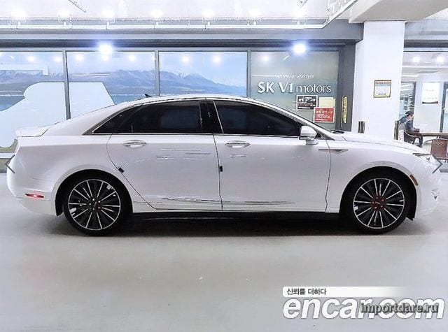 LINCOLN MKZ 2016 — 179 702 км, белый, Корея — под ключ — фото 3
