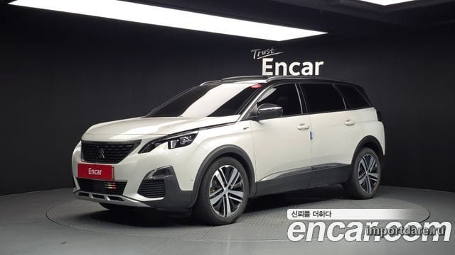 PEUGEOT 5008 2019 — 114 950 км, белый, Корея — под ключ — фото 1