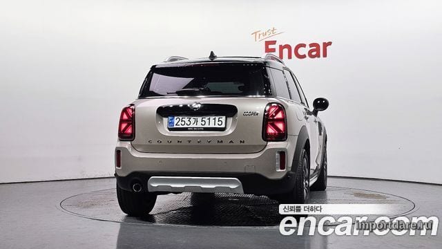 MINI COOPER COUNTRYMAN 2024 — 5 611 км, светло-золотистый, Корея — под ключ — фото 4