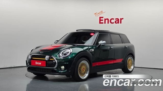 MINI COOPER S CLUBMAN 2019 — 112 003 км, зелёный, Корея — под ключ — фото 1