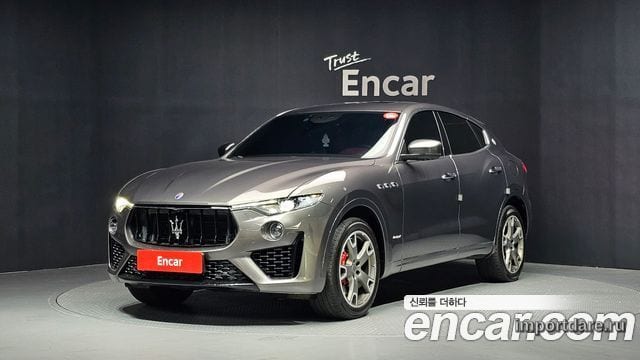 MASERATI LEVANTE 2019 — 96 699 км, серый, Корея — под ключ — фото 1