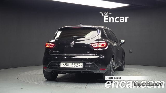 RENAULT KOREA CLIO 2018 — 214 058 км, чёрный, Корея — под ключ — фото 4