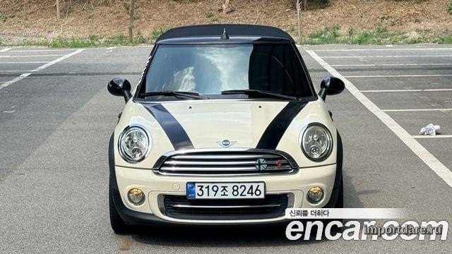 MINI COOPER CONVERTIBLE 2012 — 122 429 км, белый-перламутр, Корея — под ключ — фото 3