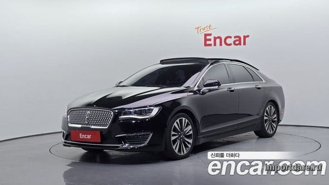 LINCOLN MKZ 2019 — 90 528 км, чёрный, Корея — под ключ — фото 1