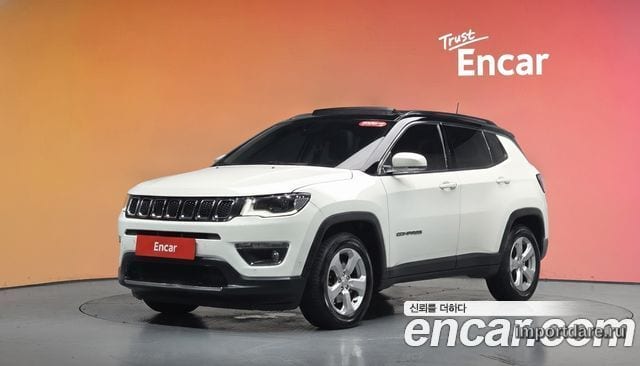 JEEP COMPASS 2021 — 43 036 км, белый, Корея — под ключ — фото 2