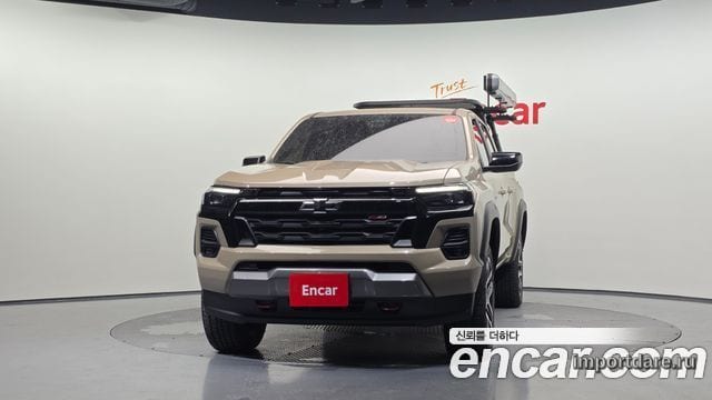 CHEVROLET COLORADO 2024 — 2 289 км, коричневый, Корея — под ключ — фото 3