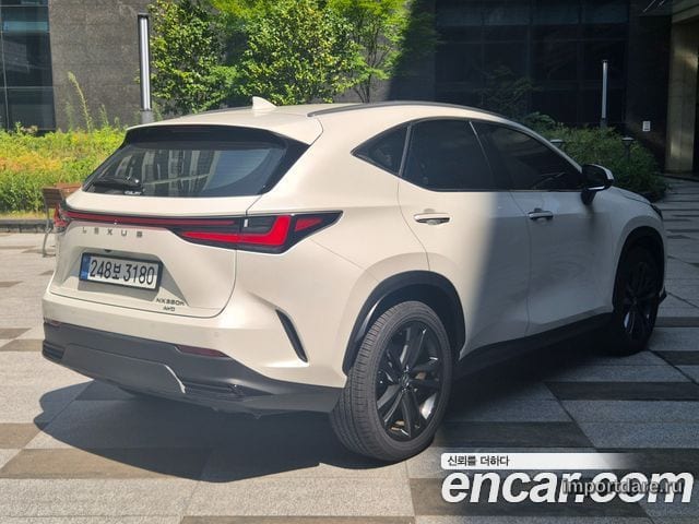 LEXUS NX350H 2025 — 7 000 км, белый, Корея — под ключ — фото 2