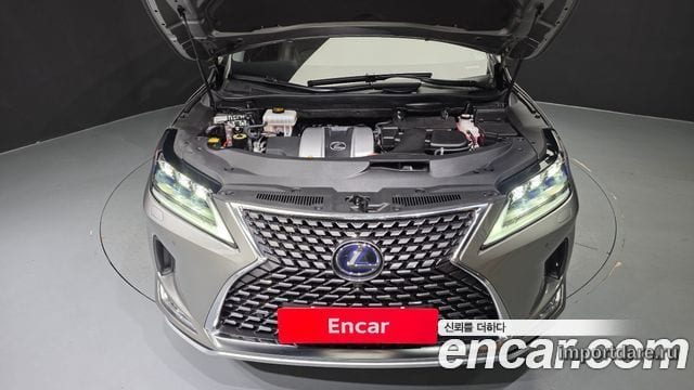 LEXUS RX450H 2021 — 32 881 км, светло-золотистый, Корея — под ключ — фото 6