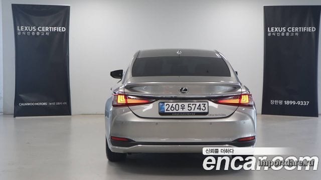 LEXUS ES300H 2026 — 5 490 км, светло-золотистый, Корея — под ключ — фото 4