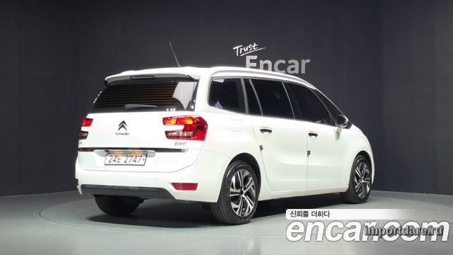 CITROEN GRAND C4 PICASSO 2018 — 54 130 км, белый, Корея — под ключ — фото 2