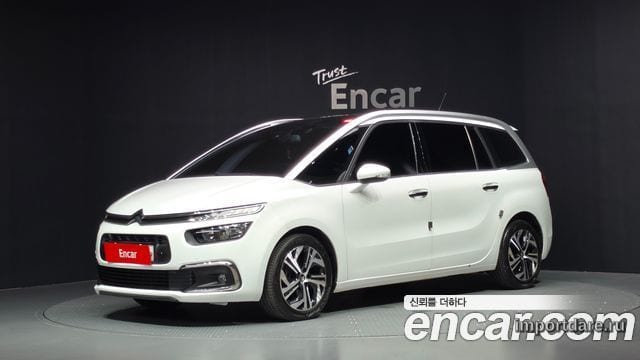 CITROEN GRAND C4 PICASSO 2018 — 54 130 км, белый, Корея — под ключ — фото 11