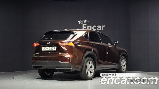 LEXUS NX300H 2016 — 133 870 км, коричневый, Корея — под ключ — фото 2