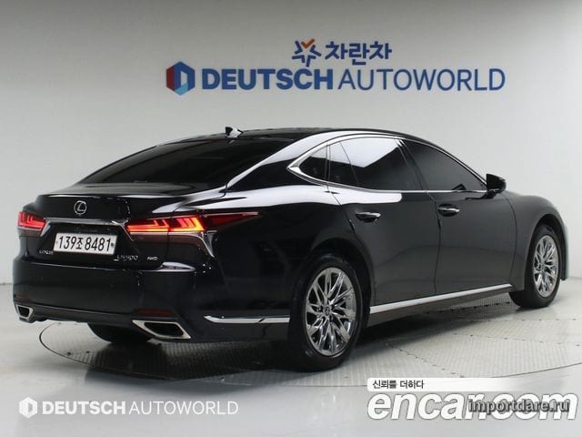 LEXUS LS500 2020 — 90 613 км, Корея — под ключ — фото 2