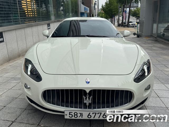 MASERATI GRANTURISMO 2013 — 70 738 км, белый-перламутр, Корея — под ключ — фото 3
