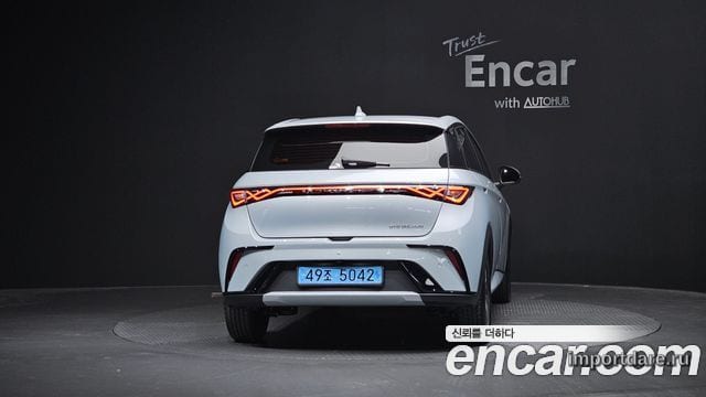 BYD Dolphin сзади