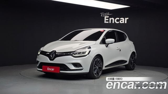 RENAULT KOREA CLIO 2018 — 94 898 км, белый, Корея — под ключ — фото 1