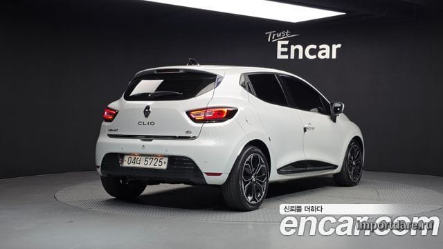 RENAULT KOREA CLIO 2018 — 94 898 км, белый, Корея — под ключ — фото 2