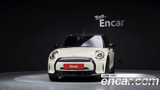 MINI COOPER CONVERTIBLE 2022 — 76 903 км, белый-перламутр, Корея — под ключ — фото 3