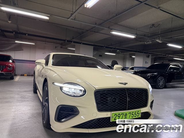 BENTLEY CONTINENTAL 2025 — 4 800 км, белый-перламутр, Корея — под ключ — фото 12