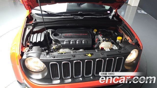 JEEP RENEGADE 2017 — 118 221 км, оранжевый, Корея — под ключ — фото 6