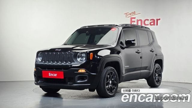 JEEP RENEGADE 2016 — 99 009 км, белый, Корея — под ключ — фото 1