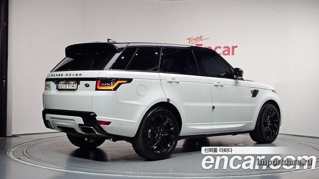 LAND ROVER RANGE ROVER SPORT 2021 — 109 794 км, белый, Корея — под ключ — фото 2