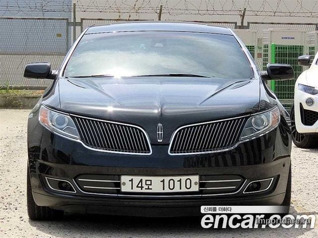 LINCOLN MKS 2014 — 111 403 км, чёрный, Корея — под ключ — фото 1