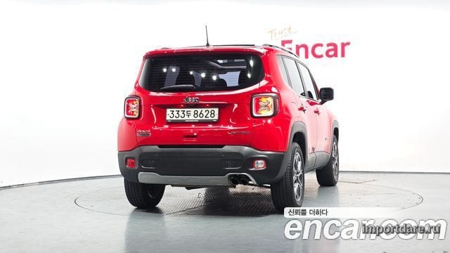 JEEP RENEGADE 2018 — 76 834 км, красный, Корея — под ключ — фото 4