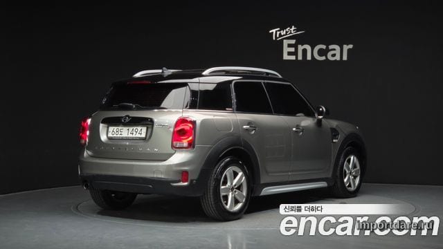 MINI COOPER D COUNTRYMAN 2018 — 59 745 км, серый, Корея — под ключ — фото 2
