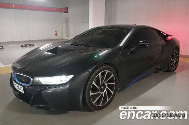 BMW I8 2016 — 98 000 км, серый, Корея — под ключ — фото 6